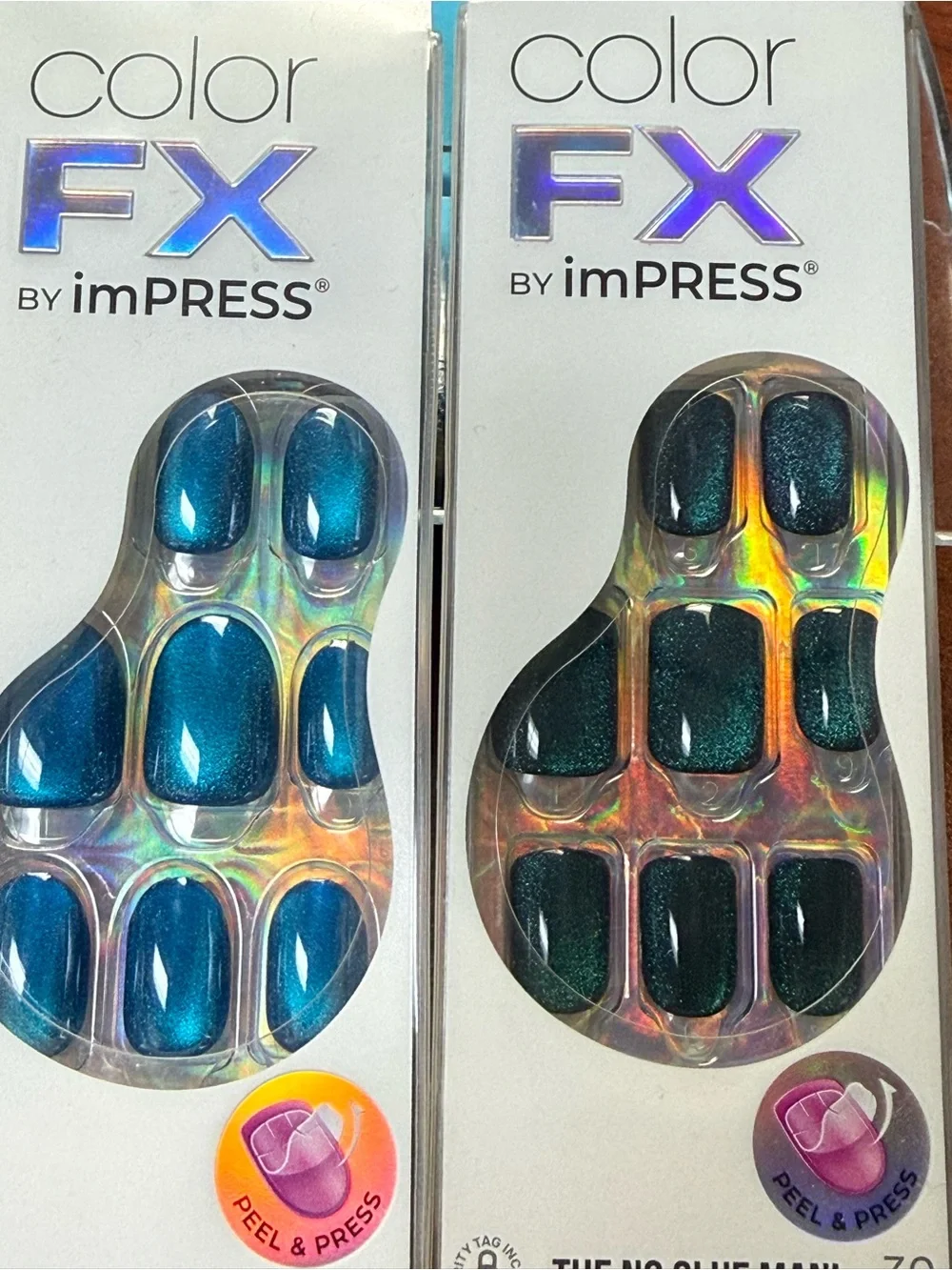 2 Sets of imPRESS Color FX Press-On Nails